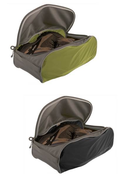 Lightweight Travel Shoe Bag : Large - 2 Colours Available : Sea to Summit - Product Image (shoes for illustration purposes only)
