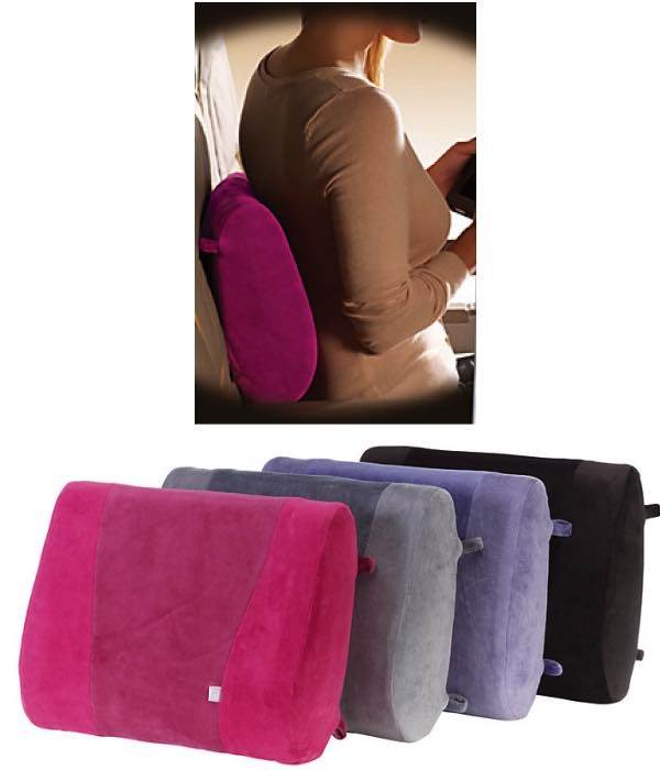 Go Travel Memory Foam Lumbar Support Pillow In Assorted