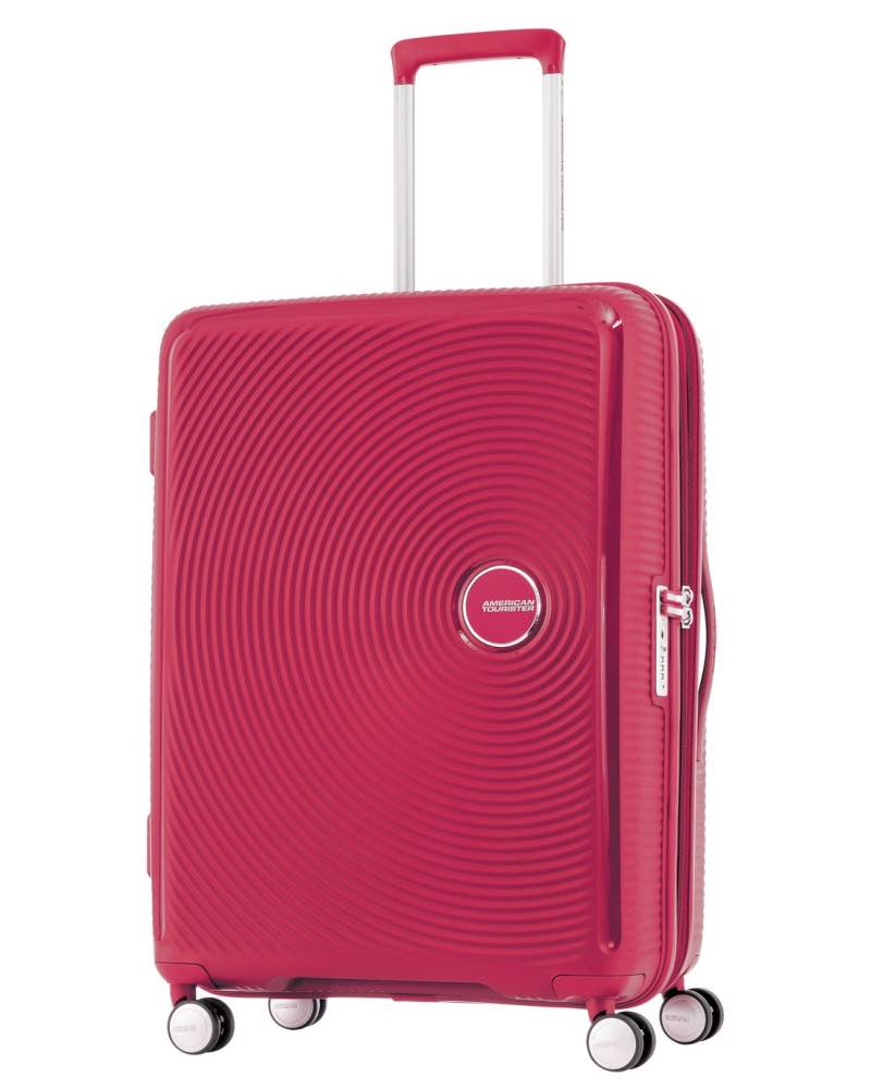 american tourister suitcase pink