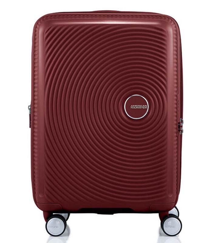 American Tourister Curio 2 - 55 cm Carry-On Spinner Suitcase - Dahlia