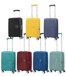 American Tourister Curio 2 - 55 cm Expandable Carry-On Spinner Suitcase