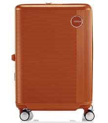 American Tourister Gemina Pro 65 cm Expandable Suitcase - Orange Rust