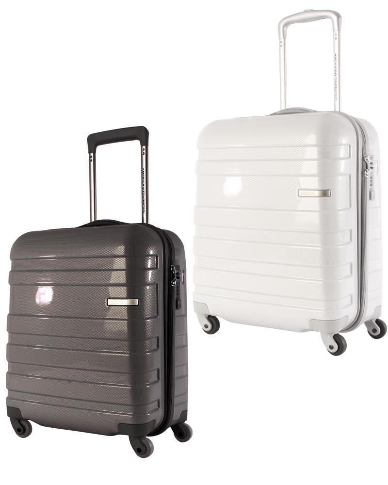 american tourister hs mv  deluxe spinner 50cm