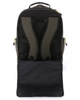 Padded and adjustable backpack shoulder straps that zip away when not in use