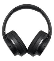 Audio Technica ANC900BT QuietPoint Wireless Noise Cancelling Over-Ear Travel Headphones - Black