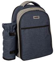 Avanti 4 Person Picnic Backpack - Denim / Charcoal