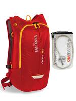 Tatonka Baix 15 : 15L Lightweight Bike Backpack with Bonus 2L Hydrapak Bladder - Red - TAT1498.015