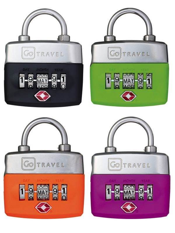 go travel padlock reset