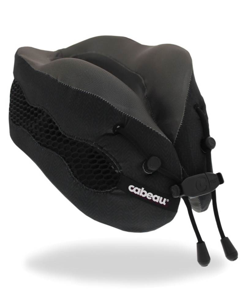 Cabeau Evolution Cool Memory Foam Travel Pillow (With Ear Plugs and Carry Bag) by Cabeau (Evo