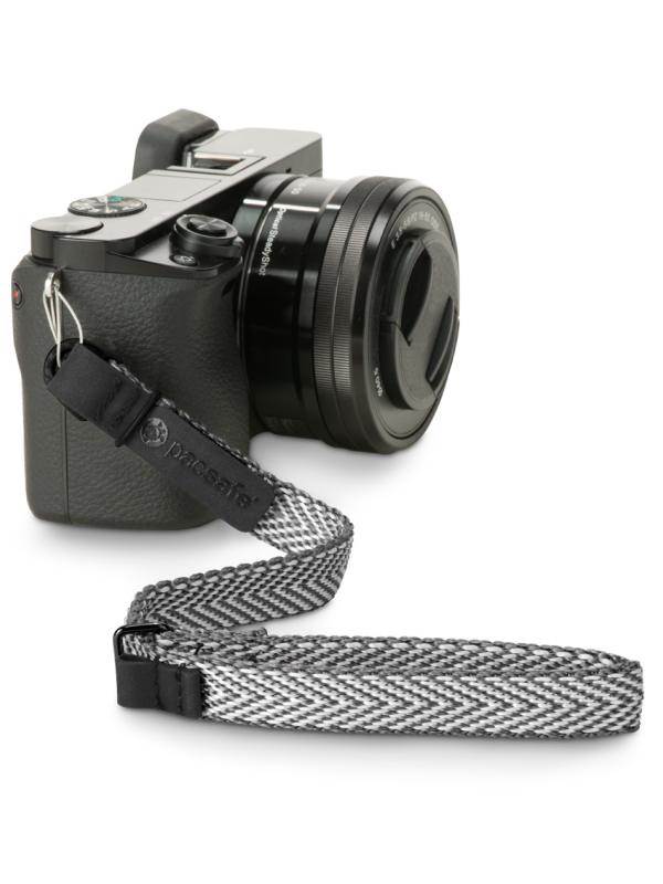 Carrysafe 25 : Anti-Theft Compact Camera Wrist Strap - Grey : Pacsafe