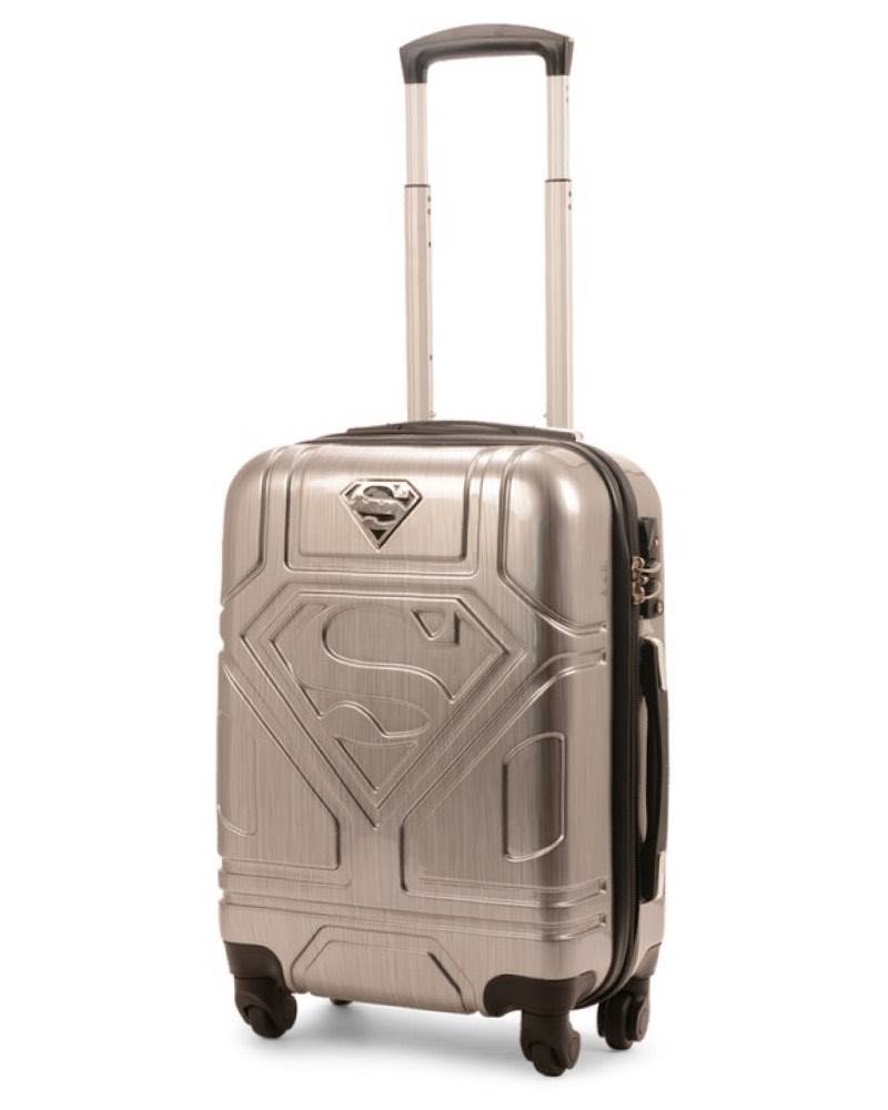 dc comics luggage