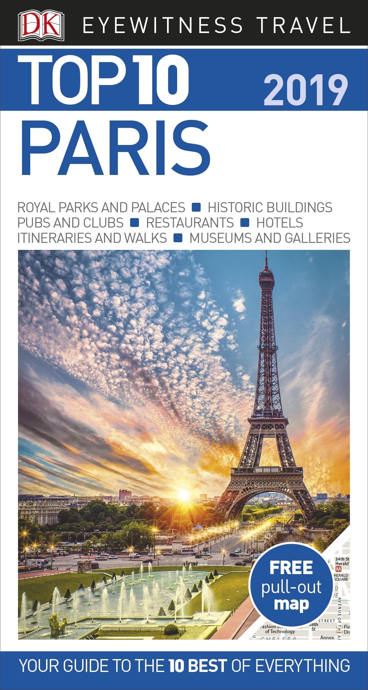 Travel　DK　Eyewitness　Guide　Travel　Top　by　10　Paris　DK　Eyewitness　Guides　(9780241311615)