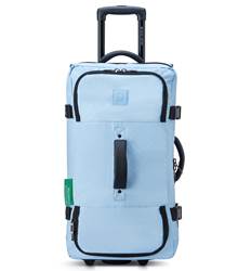 Delsey Benetton Now 64 cm Wheeled Duffle Bag - Light Blue