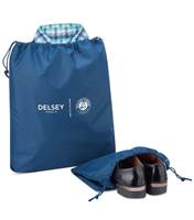 Removable laundry and shoe bag