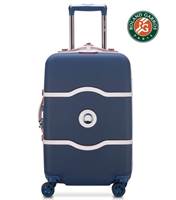 Delsey Chatelet Air 55cm 4-Wheel Cabin Carry On Luggage (Roland Garros) - Blue