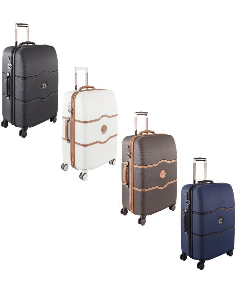 Delsey Chatelet Hard 69 cm 4 Wheel Medium Suitcase by Delsey