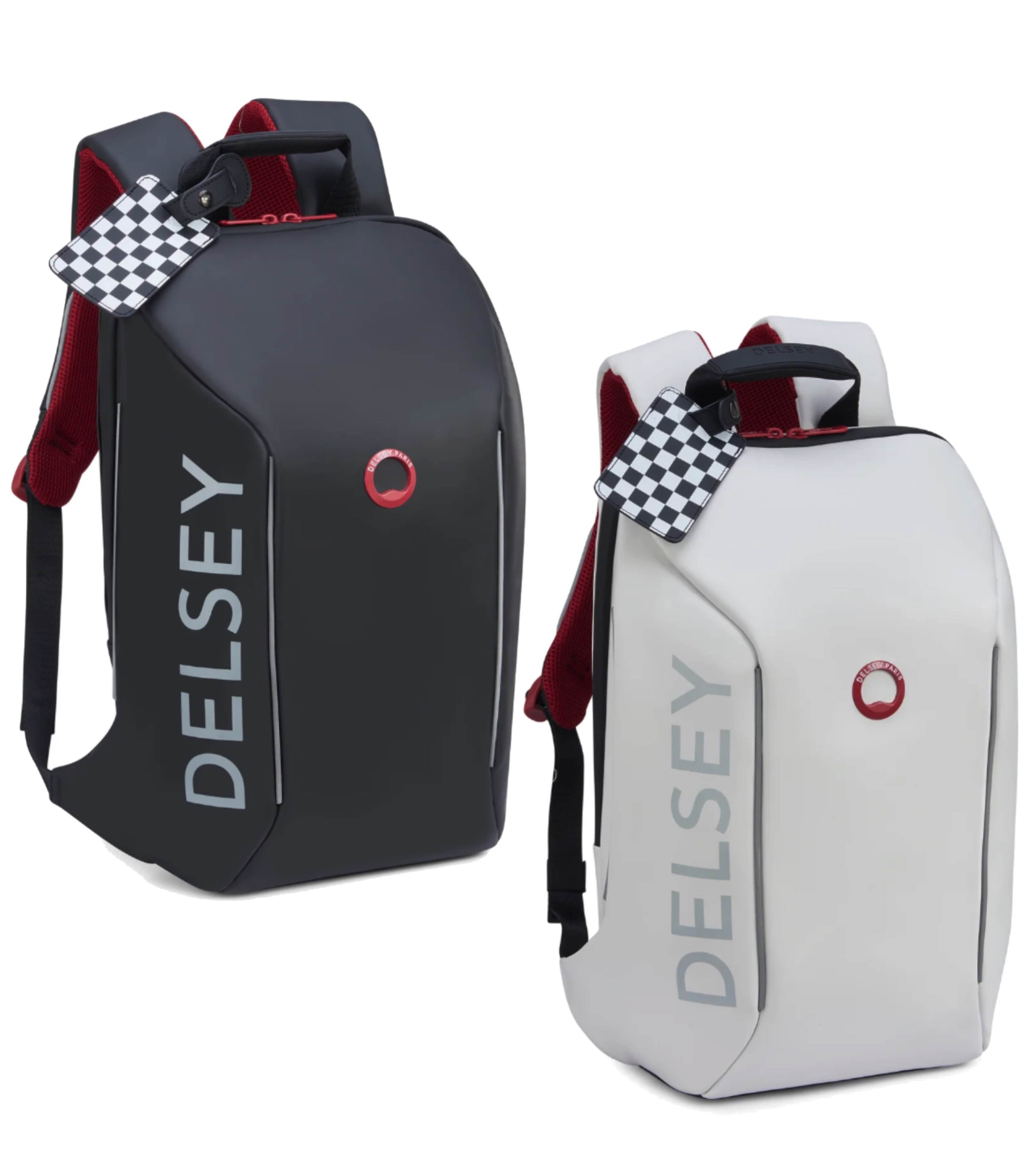 Delsey Paris Legere Se Chatelet Soft Air Travel Laptop Backpack Bookbag  Ivory | eBay