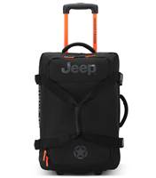 Jeep 55 cm 2-Wheel Rolling Duffle Bag - Black (JS005A)