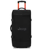 Jeep 73 cm 2-Wheel Rolling Duffle Bag - Black (JS007C)