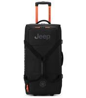 Jeep 82 cm 2-Wheel Rolling Duffle Bag - Black (JS005A)