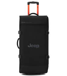 Jeep 82 cm 2-Wheel Rolling Duffle Bag - Black (JS007C)