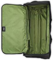 Top zipper portal offering expansive visibility and hassle-free packing