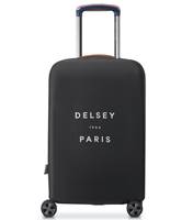 Delsey Luggage Cover - Small (Fits 55 cm - 66 cm Luggage) - Black