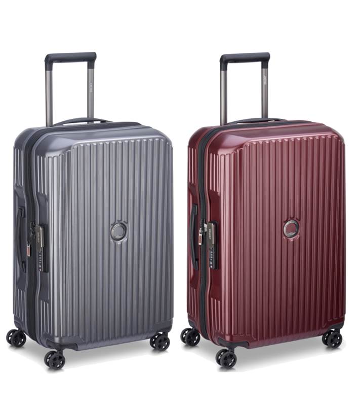 Delsey Securitime Zip 68 cm 4 Wheel Expandable Trolley Case