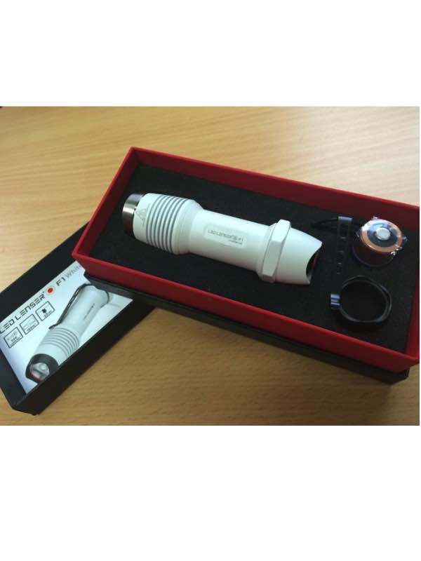 F1 Force LED Torch - White (Limited Edition) : LED Lenser by Led