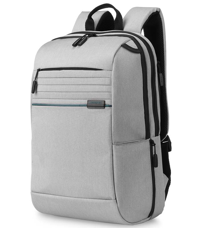 Hedgren DASH 15.6" Laptop Backpack with RFID Pocket - Silver