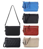 Hedgren Emma Crossbody 3 Compartment Shoulder Bag with RFID Pocket