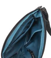 Main compartment with zipped pocket and key hook