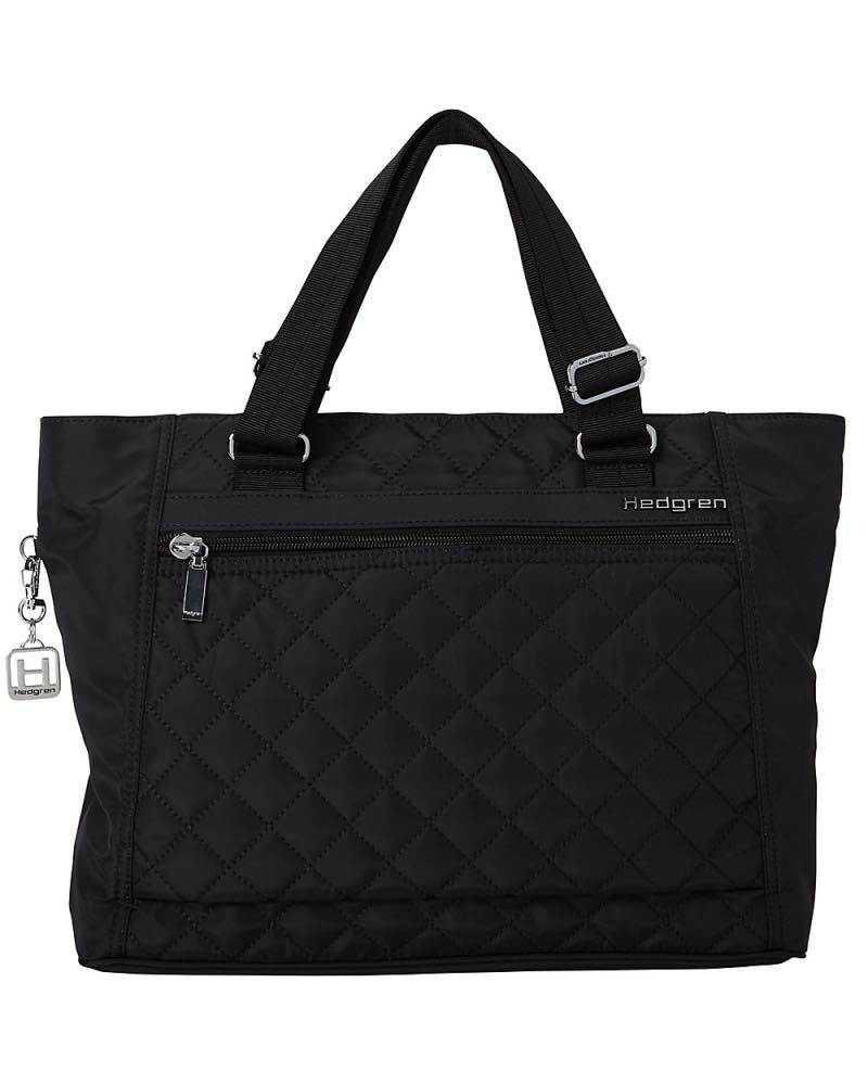 Hedgren STELLA Diamond Touch Tote Fits 13 inch Laptop Black