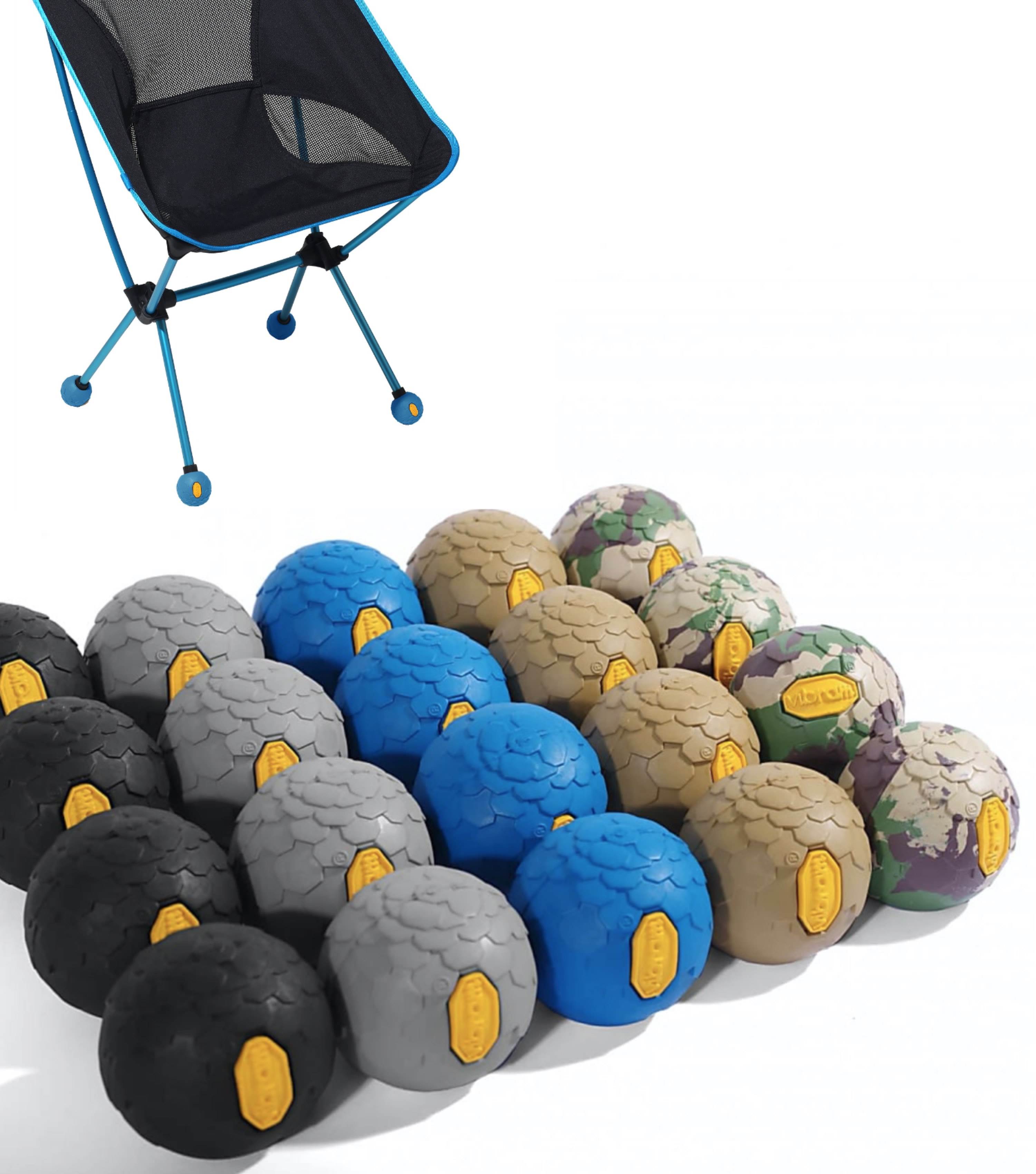 Helinox Vibram Ball Feet 4 Pack For use with Chair One Chair