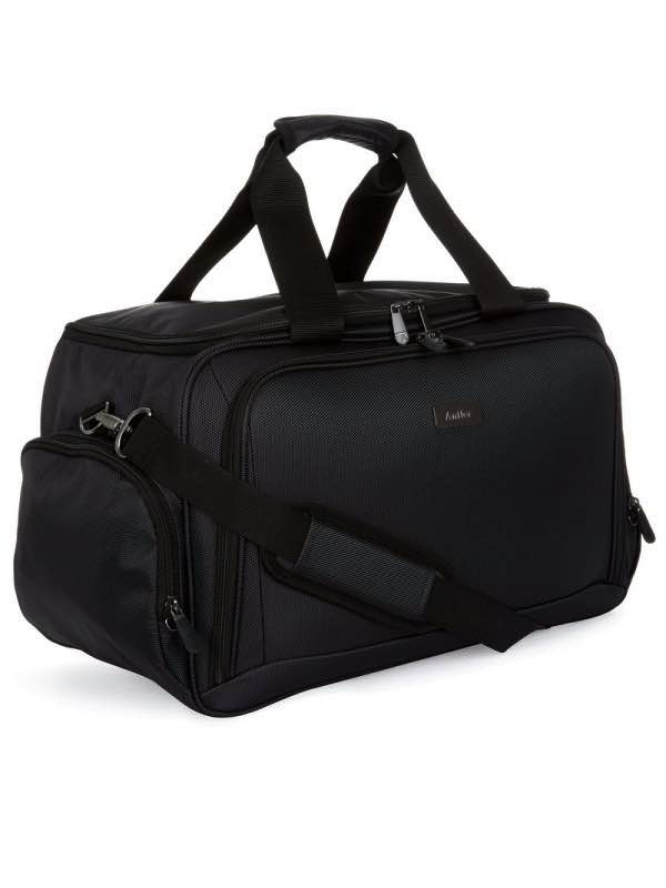 Antler Helix Casual - Holdall Overnight Bag - Charcoal by Antler ...