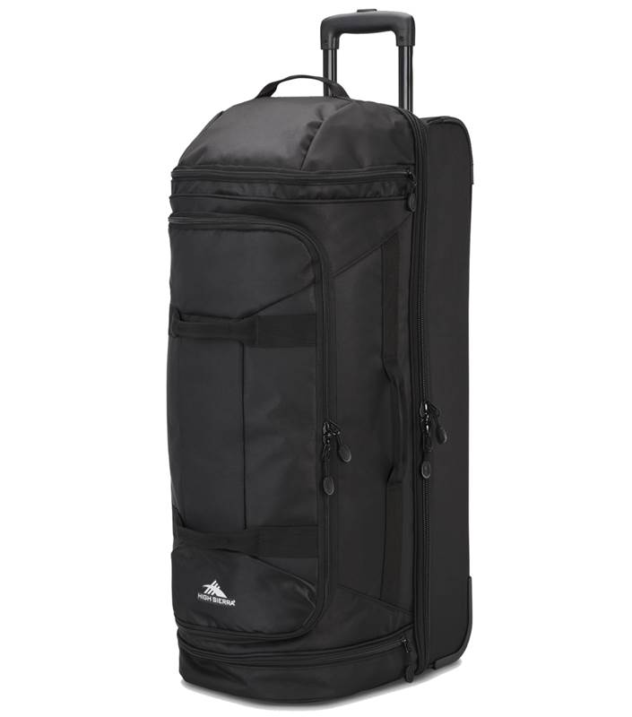 High Sierra Boxed 81 cm Large Wheeled Duffle - Black