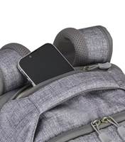 Fleece lined phone and sunglasses pocket