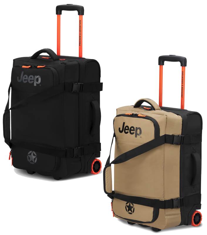 Jeep 55 cm 2-Wheel Rolling Duffle Bag (JS005A)