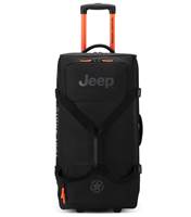 Jeep 73 cm 2-Wheel Rolling Duffle Bag - Black (JS005A)