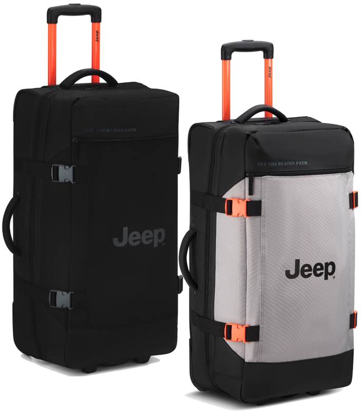 Jeep 73 cm 2-Wheel Rolling Duffle Bag (JS007C)