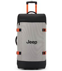 Jeep 82 cm 2-Wheel Rolling Duffle Bag - Grey Drizzle (JS007C)