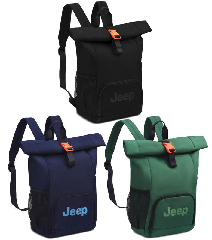 Jeep Rolltop 17" Laptop Backpack (JS016D)