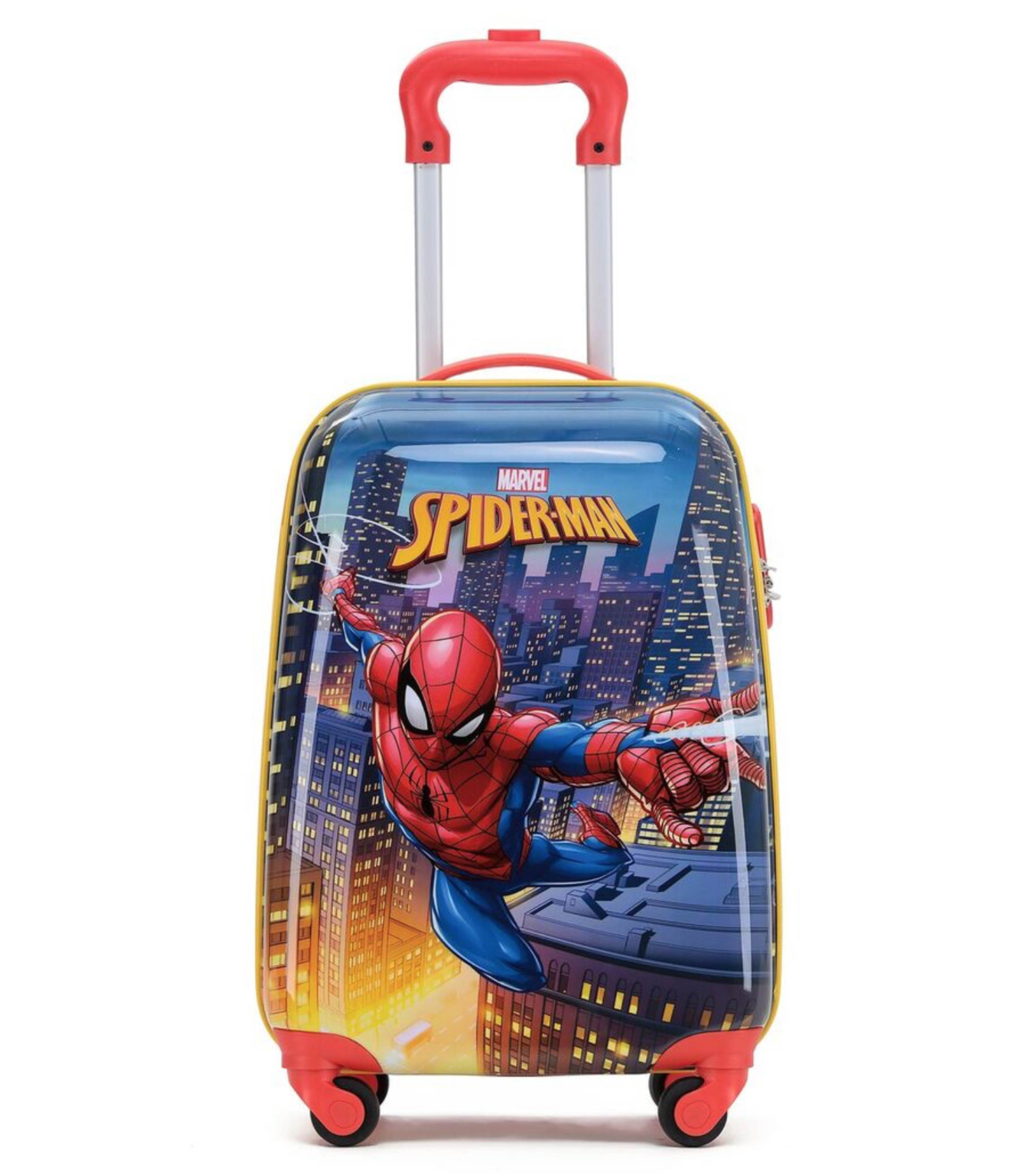 spiderman trunki suitcase