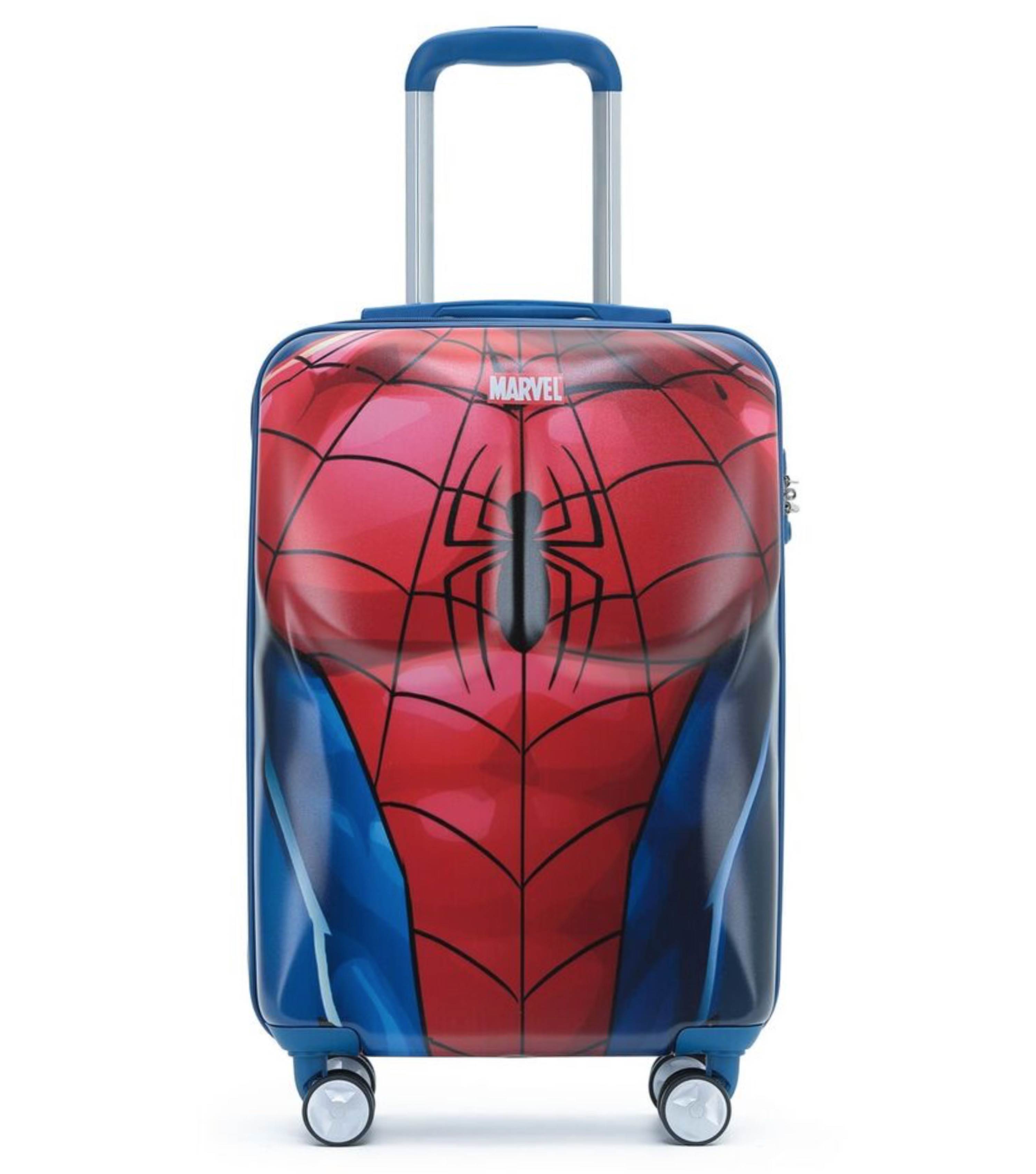 spiderman carry on luggage