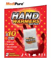 Each pack contains 1 pair of hand warmers, up to 10 hours of heat