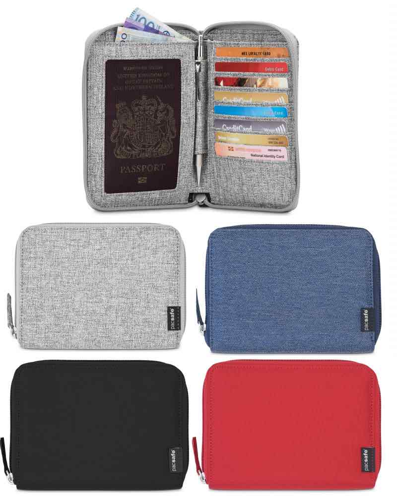 travel wallet anti theft