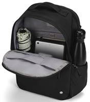 Internal pockets, including a designated phone pocket and pen pocket, allow for easy storage and organization