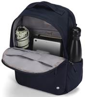 Internal pockets, including a designated phone pocket and pen pocket, allow for easy storage and organisation