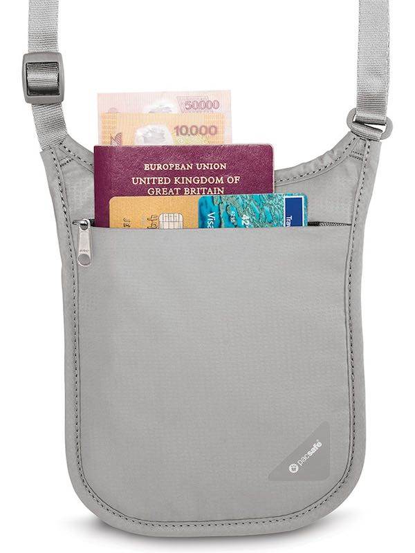 Pacsafe Coversafe V75 RFID Blocking Neck Pouch by Pacsafe