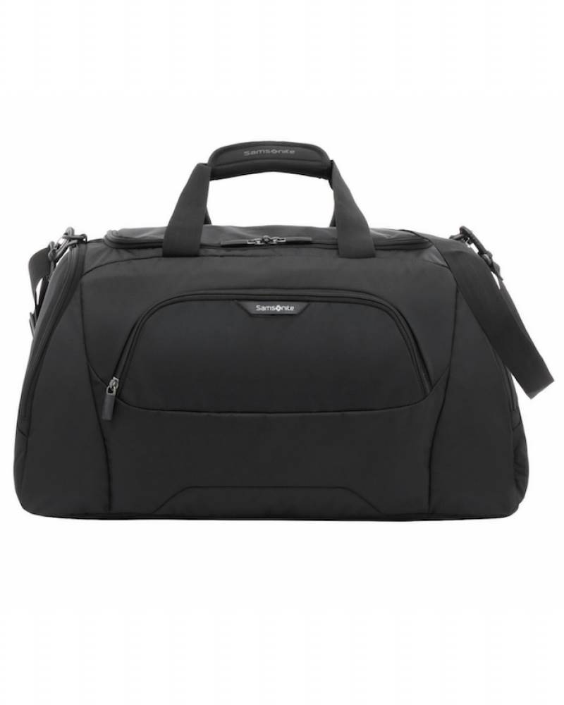 Samsonite Albi 55 cm Duffle Bag - Black / Grey by Samsonite Luggage ...
